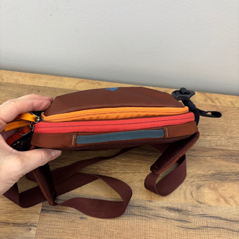 Cotopaxi Allpa X 1.5L Hip Pack Crossbody Rusty Blue Orange Unisex NWOT - Picture 6 of 9